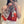 HM Bouquets Sellier Scarf Pink White Orange Cashmere 145876