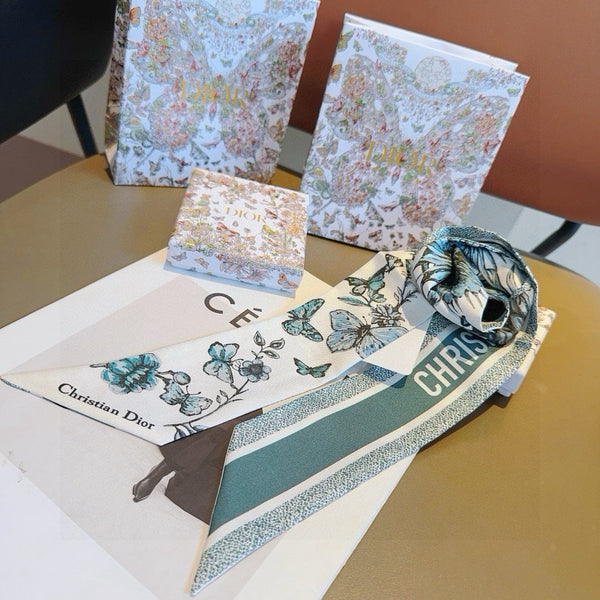 CD 26s Scarf 105cm In Silk 314823
