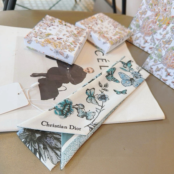 CD 26s Scarf 105cm In Silk 314823