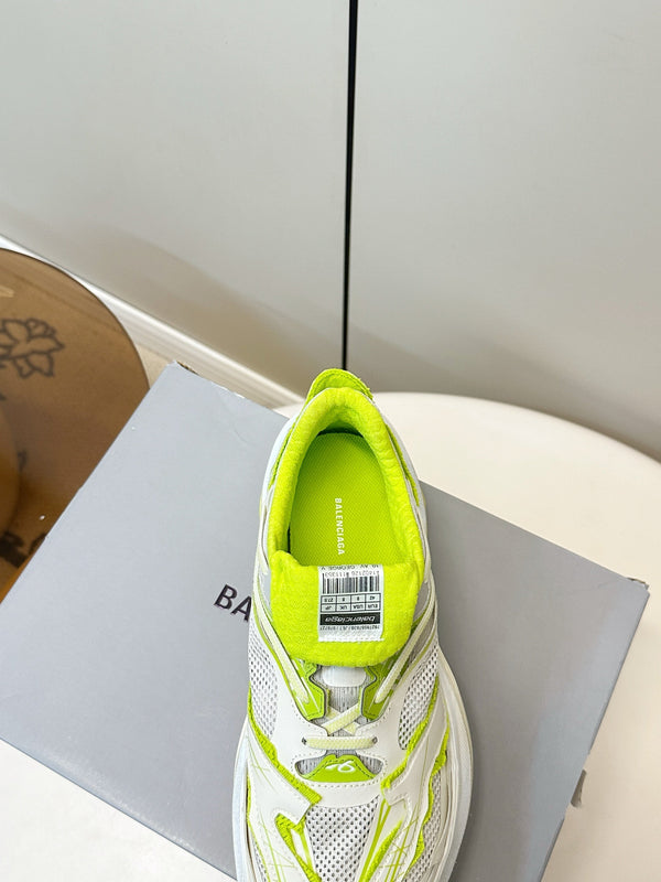 BLC Jet Sneaker Neon Green White TPU Mesh 986306