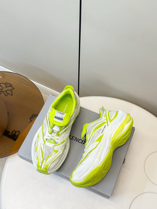 BLC Jet Sneaker Neon Green White TPU Mesh 986306