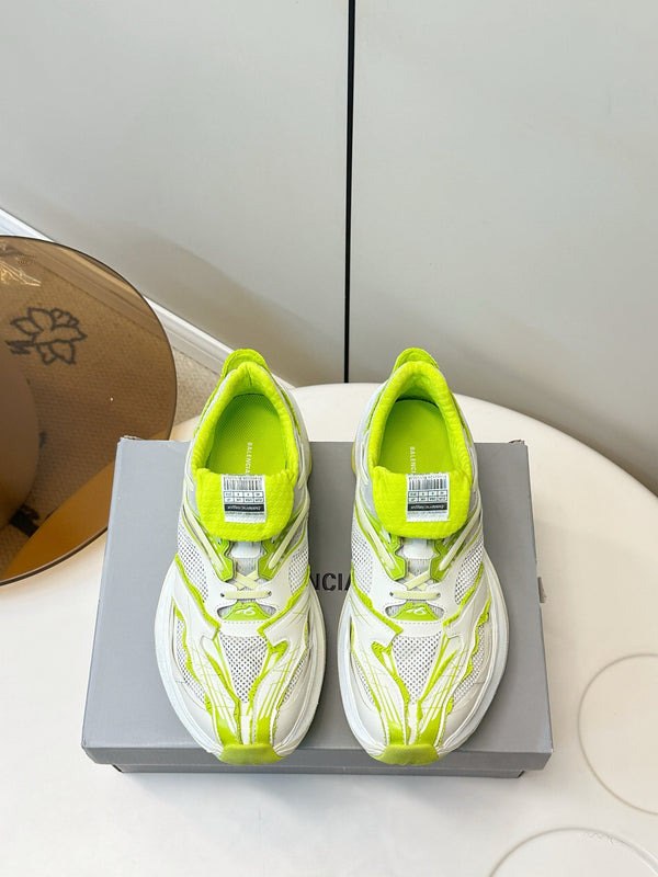 BLC Jet Sneaker Neon Green White TPU Mesh 986306