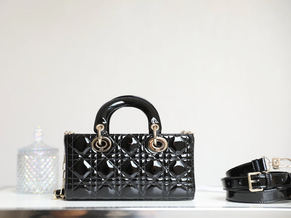 CD Lady D-Joy Black Patent Leather