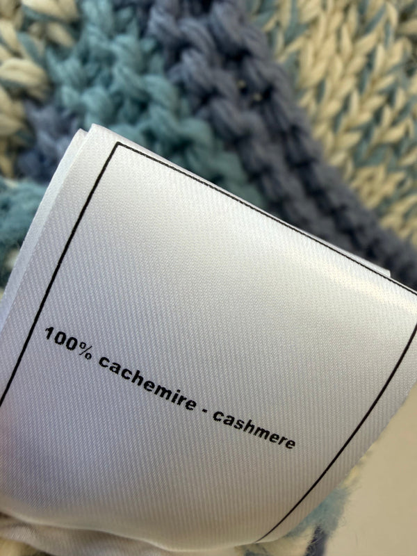 CC 26s Knit Vest Striped Cashmere 429784