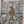 HM 25s Scarf 140cm Blue Multicolor Cashmere 973038