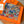 HM 25s Reversible Scarf 140cm Orange Blue Cashmere 976227