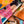 LV Scarf 135cm Pink Multicolor Cashmere Mulberry Silk 976760