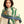 HM Starry Night Chorus Double-Sided Scarf 140cm Green Silk Cashmere 143714