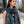 HM 26s Double-sided Scarf 200*100 Blue Jeans Cashmere 153174