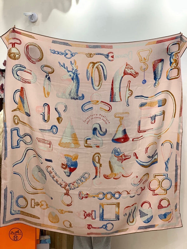 HM 26s Scarf 140 In Cashmere And Silk 303158