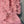 CC SS26 Feather-Trimmed Chiffon Top Rosette Pink Chiffon 350964