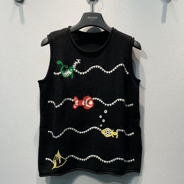 CC 2026 Vest Shirt Black Wool 638225