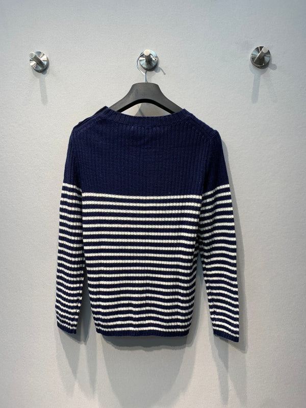 CD 26s Lucky Star Striped Knit Sweater Wool 413833