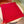 LV Scarf 180cm Red Black Cashmere 973413