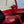 Pra Bonnie Bag 24cm Red Leather 293969