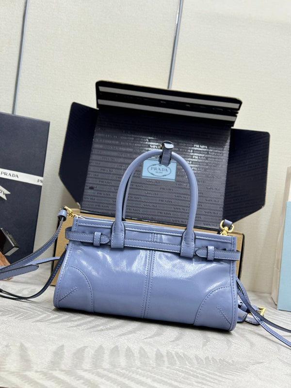 Pra Bonnie Bag 24cm Sunny Mountain Blue Leather 293948