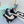Chanel 25 High Sneaker Blue White Cowhide 469783