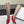 The Row Knee-High Boots 85mm Red Mesh Cowhide 451297