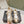 CC 25s AW Ballet Flat Gold Sequin Woven 612349