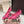 DG Pumps Crystals 9cm Hot Pink Taormina Lace 663083