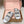 Miu 26s Velcro Sandals Grey Nylon Suede 632332