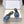 YSL 26ss Flat Slippers Blue Denim Leather 654727