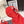 CC Strappy Sandals Red Suede Leather 721498