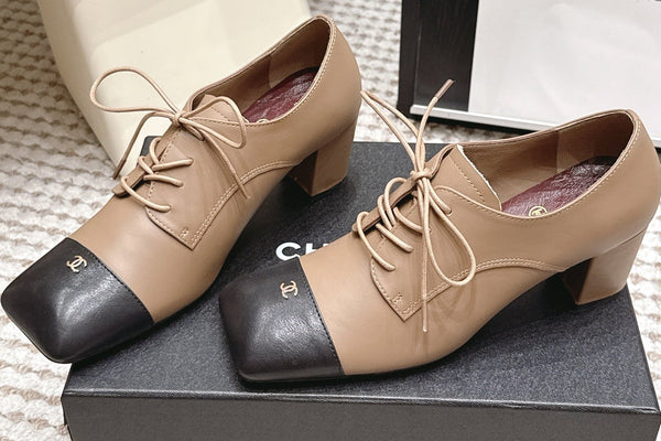 CC 2026 Mary Jane Shoes 50mm Cowhide 930696