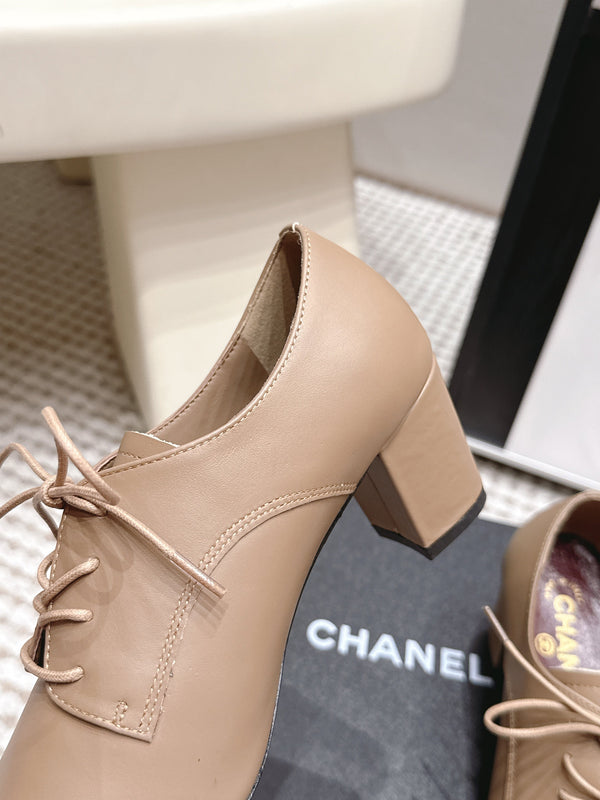 CC 2026 Mary Jane Shoes 50mm Cowhide 930696