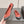 CC 26s Ballet Flat Elastic Heel Black Red Suede TPU 990248