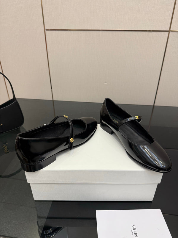CL City Mary-Jane Black Lambskin 725641