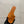 CL Coast Mule Orange Calfskin 725654