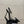 YSL Chica Slingback 10.5cm Black Leather 828238