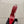 YSL Chica Slingback 10.5cm Red Leather 828239