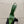 YSL Chica Slingback 10.5cm Green Leather 828240