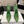YSL Chica Slingback 10.5cm Green Leather 828240