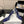 YSL Chica Slingback 10.5cm Blue Leather 828243