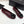 CC 25 Ballet Flat Flower Burgundy Quilted Calfskin