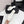 CC 25 Doubble Chain Embroidered Slippers White Fabric And Sheepskin 352492