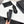 CC25 Lace-up Sneakers Black Cowhide And Patent Leather 352498