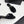 CC 25 Camellia Open Flat Mule Black Stone Grain And Sheepskin 368851