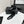 CC 26s Ballet Flats Black Glossy Crocodile Embossed Calfskin 743139