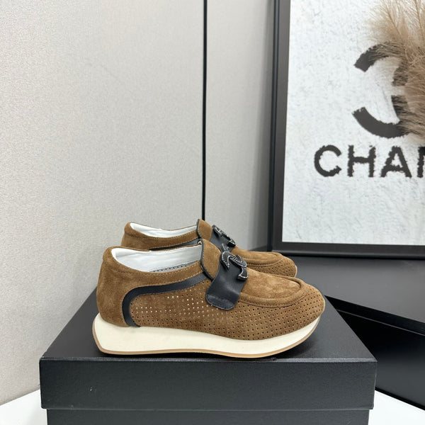 CC 2026 Panda Sneakers Suede Cowhide 926338