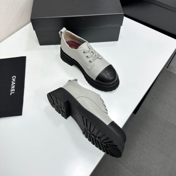 CC 26s Derby Loafer Black Grey Cowhide 925711
