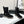 CC 26s Biker Mid-Calf Boots Black Suede 986136