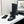 CC 26S Buckle Jumping Boots 3cm Black Grained Leather 109269