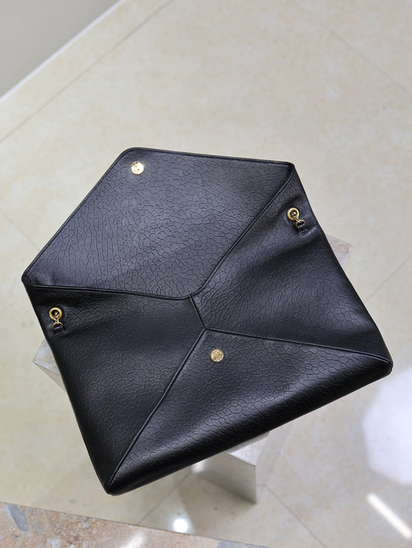 Prada Cassandre XXL Bag 35cm Black Lambskin GHW