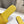 Loewe 25 Pebble Slide Yellow Calfskin