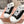 MiuMiu 25 Sneaker Black White Suede Cowhide Fur 535586