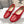CL  26s Ballet Flats In Red Calfskin With Bow